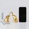 A Pair of Resin Handicraft Elephant Figurines for New Home Decoration - Simple Animal Wine Cabinet Decorations