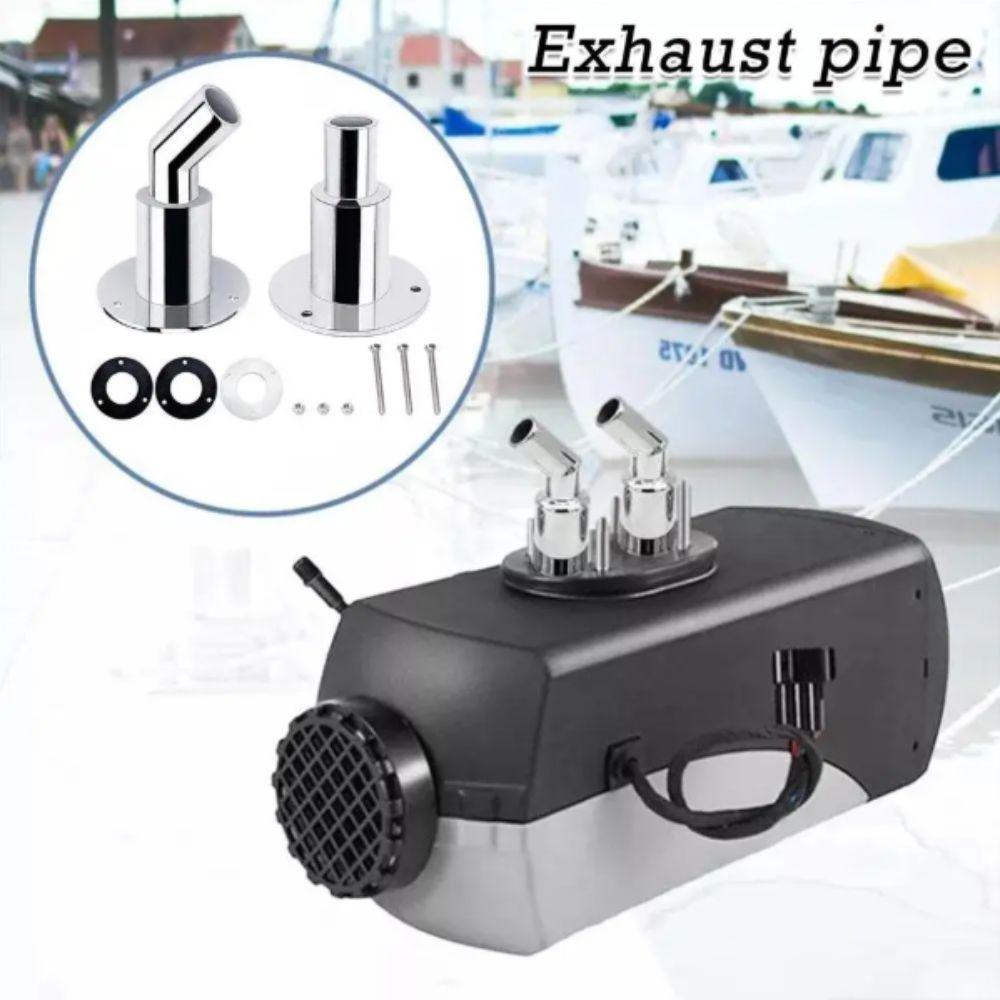 22mm Thru Hull Exhaust Fitting Stainless Steel Hull Skin Fittings Drainage Plug  Vent Heater