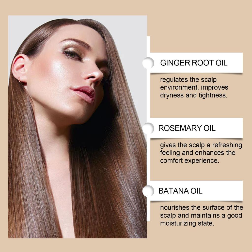 Natural Hair Growth Serum Oil Promotes Hair Growth And Cleanses The Scalp,50ml