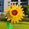 Colorful Sunflower Double-Layer Children's Handheld Pinwheel for Outdoor Decoration