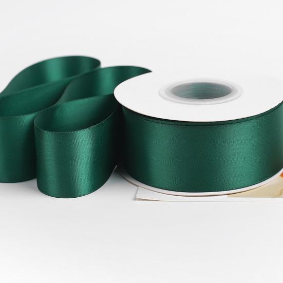 40mm Width Satin Ribbon 25 Yards Double Sided Ribbon Solid Color Smooth Ribbon for Gift Wrapping Bouquets Party Decorations