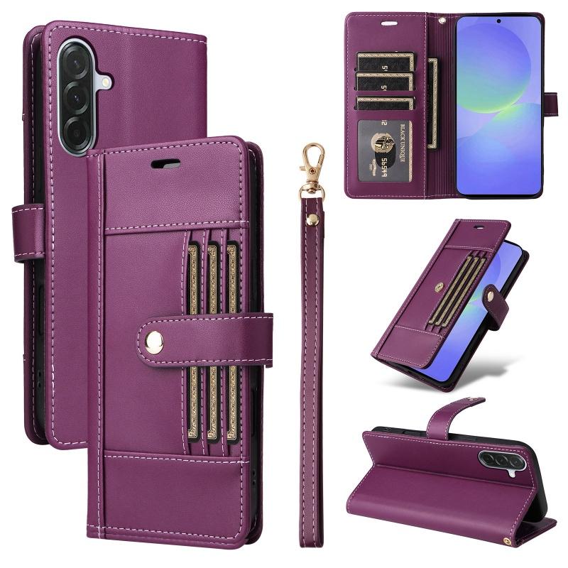 

Flip Leather Phone Case for Samsung Galaxy A56 5G A36 A26 A16 A55 A35 A15 A54 A34 A14 A13 A53 A33 Wallet Card Cover Coque Etui Samsung A33 (5G)
