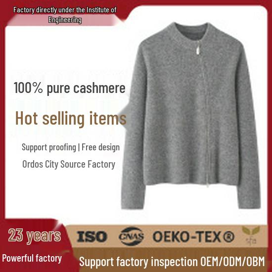 Premium Women's Slim-Fit Cashmere Half-High Neck Sweater - Custom Pantone Colors Available