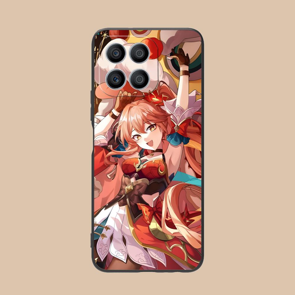 HSR Guinaifen Matte TPU Mobile Phone Case for Honor 90 80 70 60 50 30 20 10 9 8 7 Pro S SE Lite 5G Colorful Printing Cover