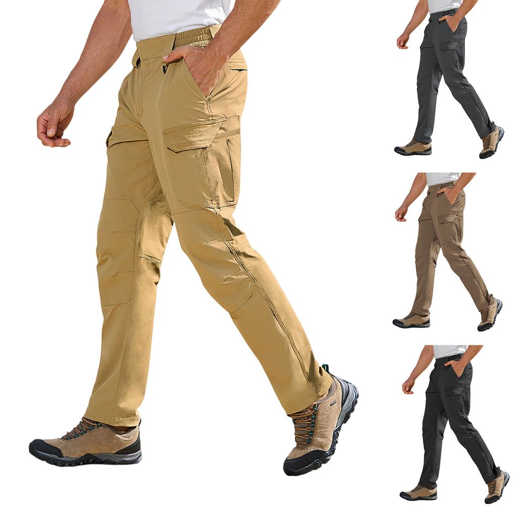 Men's Sports Casual Jogging Trousers Lightweight Hiking Work Pants Outdoor Pant