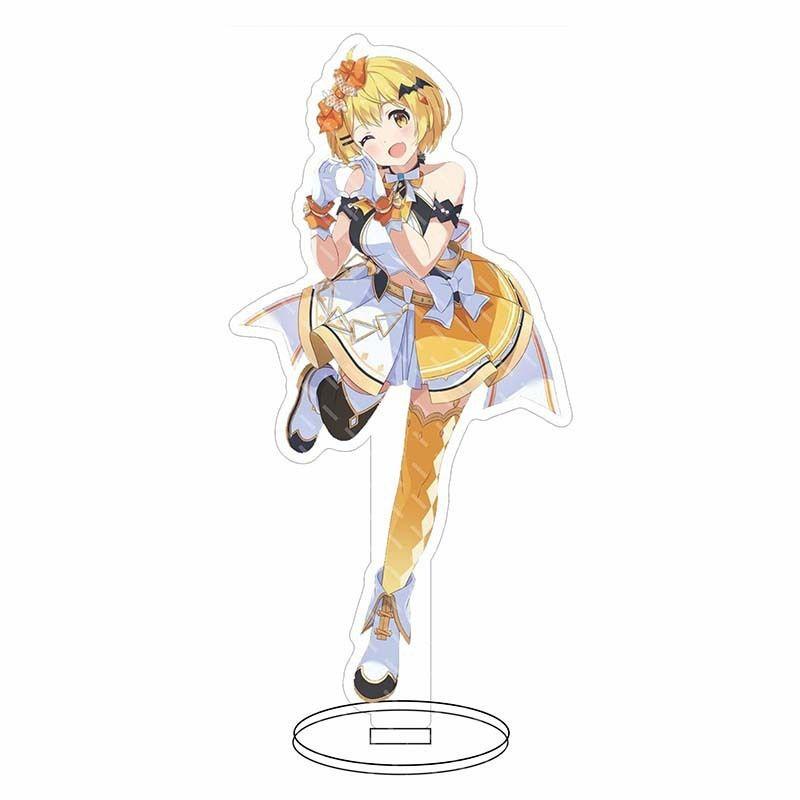 Hololive Vtuber Acrylic Stand Adorable Desktop Decor Featuring Fubuki Okayu Ayame Subaru Matsuri