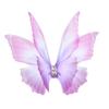 50pcs 5CM Organza Fabric Butterfly Appliques  For Hairband Nail Decoration