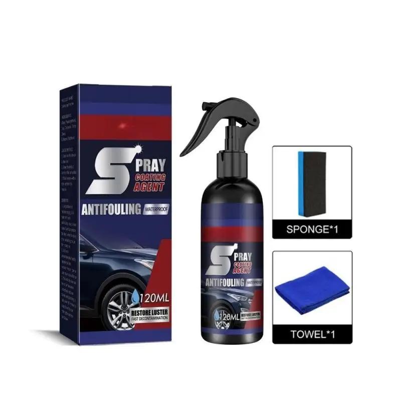 New Quick Ceramic Coating For Auto Paint Crystal Wax Spray Nano Hydrophobic Liquid Polymer Oleophobic Anti Rain Car Care