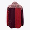 Women's Autumn And Winter Loose Corduroy Color Blocking Long-Sleeved Shirt Jacket