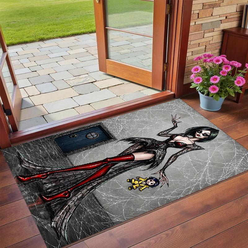 Crystal Velvet Rug Soft Non Slip Indoor Floor Mat Home DecorCoraline Other Mother