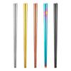 Ru Han 304 Gold Stainless Steel Square Chopsticks