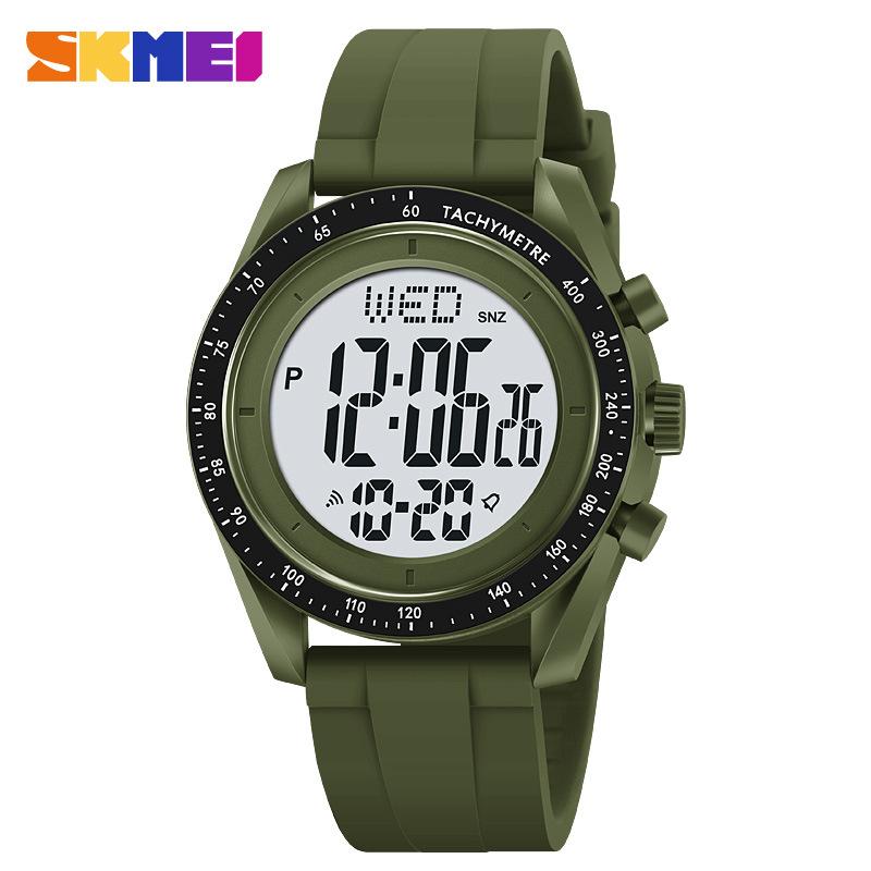 Single display electronic watch waterproof outdoor sports timing male students hot selling trend fashion