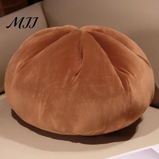 Decorative Cushion for Home Dumpling Plush Pillow with PP Cotton Filling, Soft Comfortable Baozi Novelty Gift Girlfriend Cushion, Stress Relief
