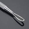 Non-Slip Stainless Steel Pimple Popper Acne Blackhead Removal Needle Tool Silver