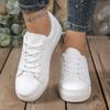 2026 Neue Weiße Vielseitige Paarlaufschuhe Unisex Sportlich Lässig Flach Übergröße Sneaker
