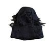 Street Style Knit Hat For Men Women Warm Wool Beanie With High Top For Cold Weather