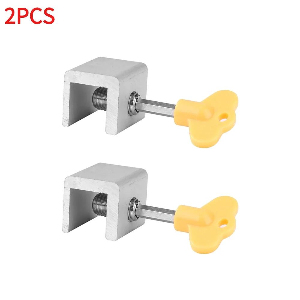 1-10PCS Adjustable Window Lock Stopper Safety Locks Restrictor for Baby Kids Non Punch Sliding Door Window Limit Lock Hardware
