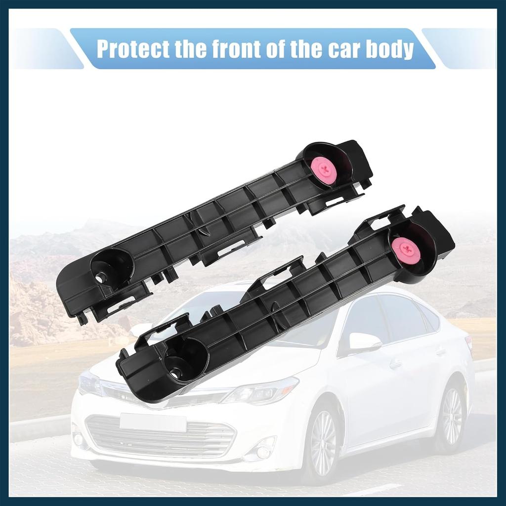 1 Pair Front Bumper Mounting Support Bracket for Toyota Avalon 2013-2018 5214507030 5214607030 Left and Right Side Automotive Parts