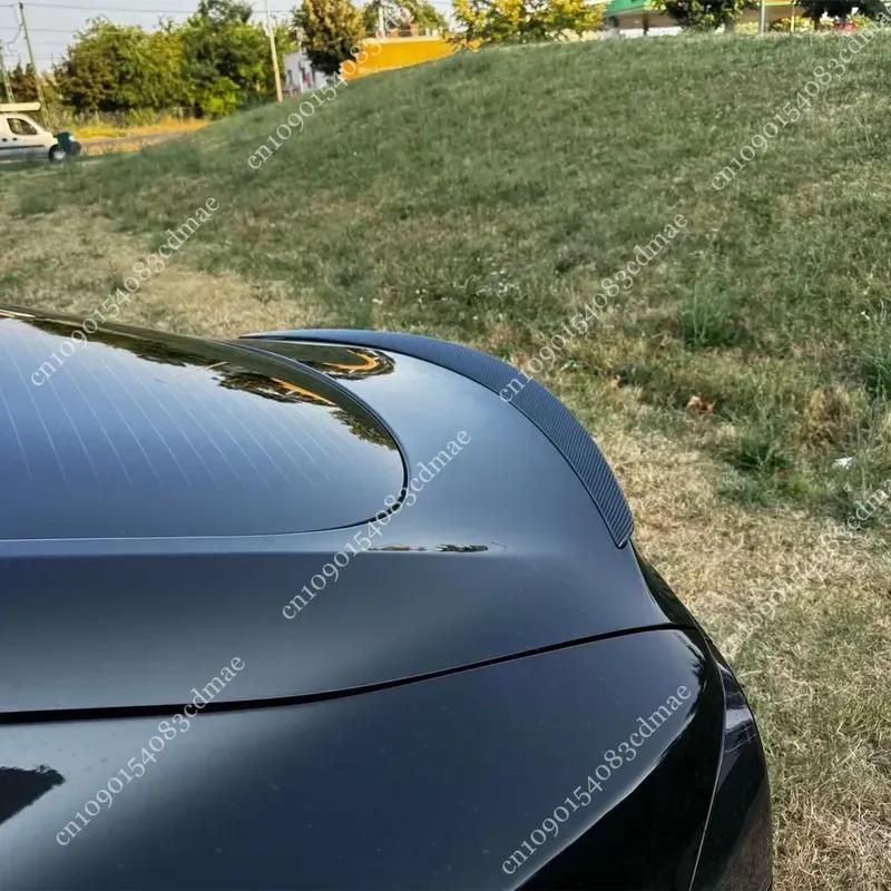 For Tesla Model S 2012-2023 High Quality ABS Material Rear Trunk Lid Boot Spoiler Splitter Body Kit Tuning UV Coat Gloss Black