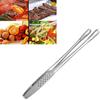Good-Kitchen Tweezer Tongs,Extra-Long Stainless Steel Tongs With Precision