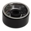 4-Piece Silver 1.9-inch RC Wheel Rim Set, Zinc Alloy, 10-Hole, Universal Fit for RC Crawler Cars