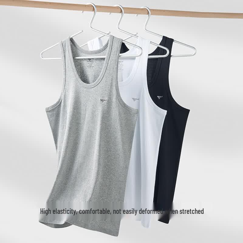 Septwolves Men's Pure Cotton Athletic Tank Top