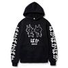 2021 Summer Japanese Anime Baka Rabbit Slap Hoodies Japan Anime Funny Cute Hoody Harajuku Black Japanese Sweatshirt Pullover