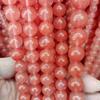 Red Watermelon Crystal Round Beads for Jewelry Making - Loose Beads, DIY Accessories, Semi-Finished Materials