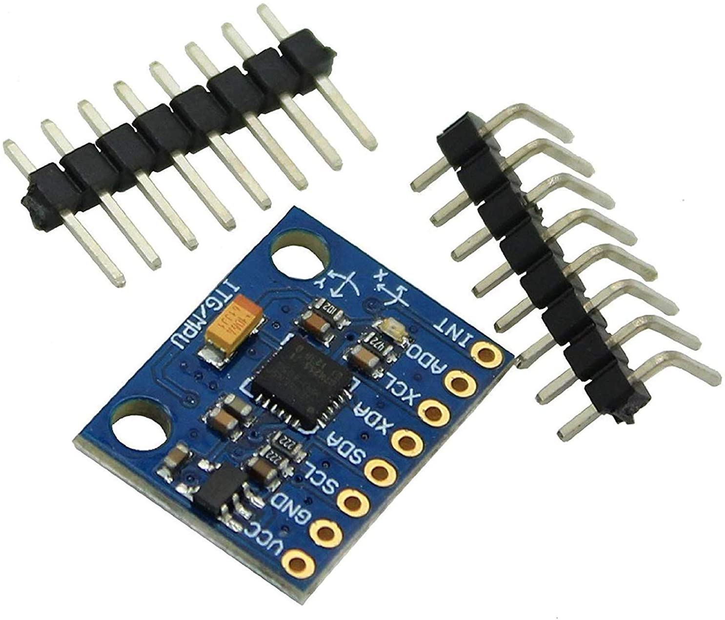 Modulo GY-521 MPU-6050 – Giroscopio e Accelerometro a 3 Assi – Per Arduino – Controllo Preciso del Movimento – Verde – Plastica verde
