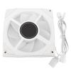 Ventilátor PC skříně s pozitivním lopatkováním 120 mm Nízká hlučnost 4pinový PWM 5V 3pinový ARGB 800 ot/min až 1800 ot/min Chladič CPU pro