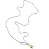 Korean Gold Five-Pointed Star S925 Silver Necklace - Fresh, Light Luxury, High-End Clavicle Chain for Women