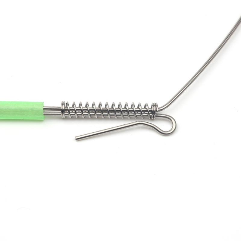 Pack of 10 Balance Hook Divider Fishing Gear Glow Tube Fishing Balance Connector 15/20/30/40cm Feeder Tube Sleeves