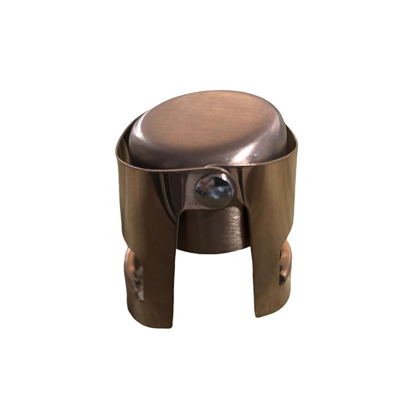 1Pcs Champagne Bottle Stopper Stainless Steel Sparkling Grape Wine Bottle Plug Vacuum Sealer Bottle Liquor Flow Stopper Cap Bar