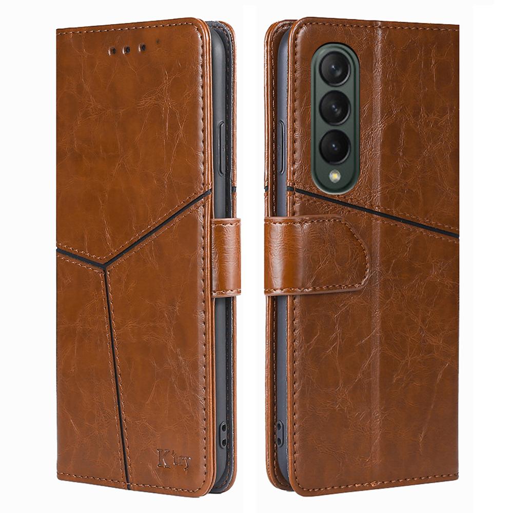 

Чехол-кошелек с геометрическим рисунком для Moto G50 G8 P40 G Power Lite 2021 Edge 20 Lite G30 G10 G20 G50 G71, кожаная кобура в стиле ретро, ​​слот для карт, бампер для телефона Moto G Play 2024 (4G) светло-коричневого