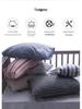All-Cotton Pillow with Pillowcase: 48x74cm for Adults, 30x50cm for Kids, or 40x60cm for Students.