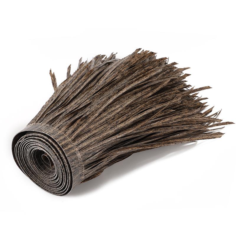 Fireproof Artificial Thatch Roof Decoration for Scenic Areas
