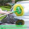 Three-Section Telescopic Chenille Car Wash Mop with Soft Bristles