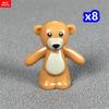 MOC Bricks Bike Notebook Camera Dollar Luggage Trash Bottle City Accessories View DIY Educational Building Blocks Friends Gifts