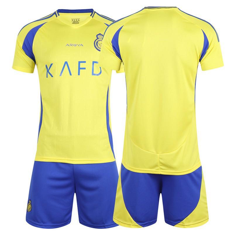 2425 Riad Victory Trikot Nr.. 7 C Ronaldo 10 Manet Erwachsenen Kinder Herren Damen Fußball-Trikotset Neue Ausgabe