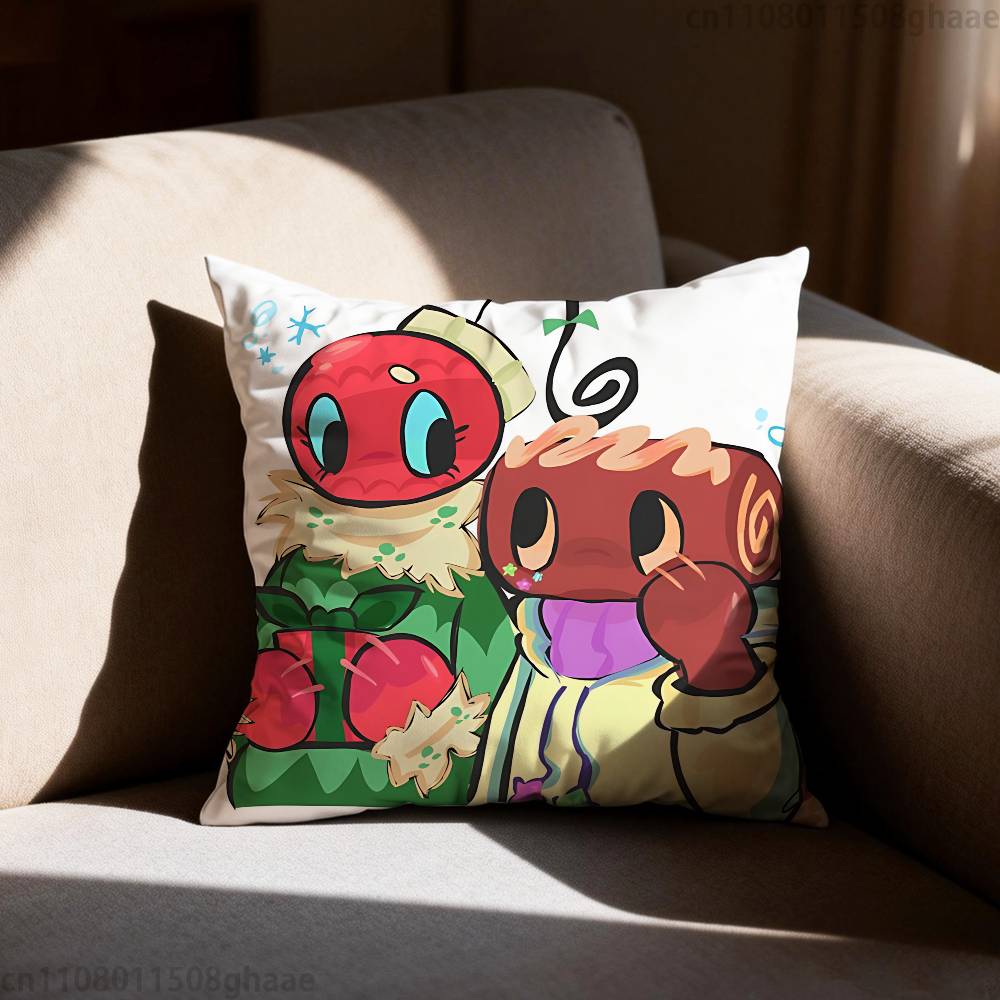 DDandys World Bobette and Coal Pillow Case Pillow Case Living Room Sofa Cushion Cover Suitable For Home Bedroom Room Decoration