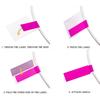 150/240/360 Pcs Cable Labels Tags for Cable Management Colorful Waterproof Cord Labels Tags for Wire Labels Self Adhesive Tear Resistant