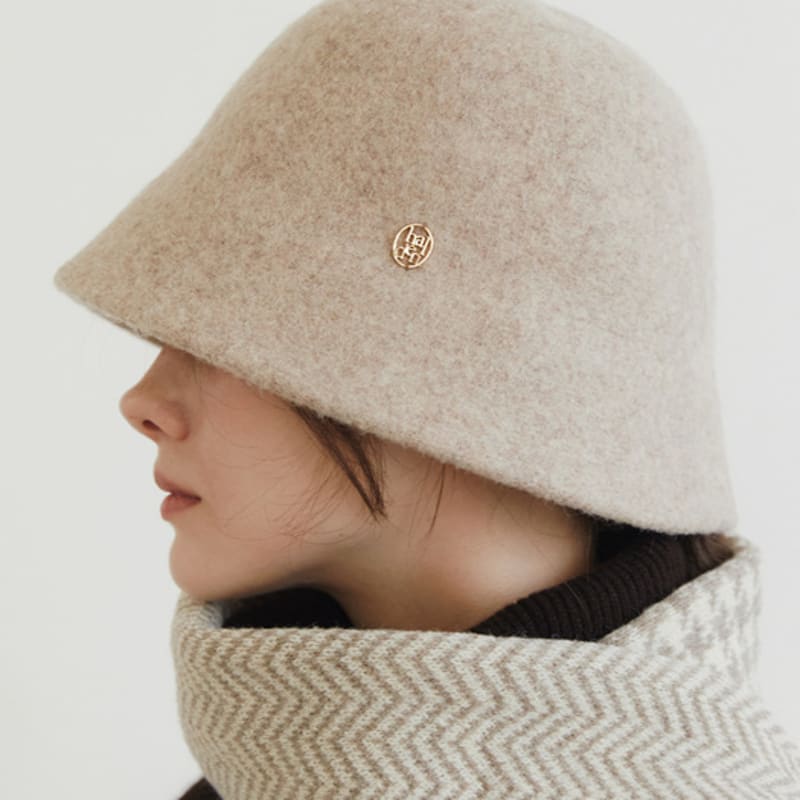 Halden Classic Wool Bucket Hat (C040_ivory)