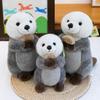 Adorable Sea Otter Plush Toy - Fluffy and Warm Children's Zoo Doll