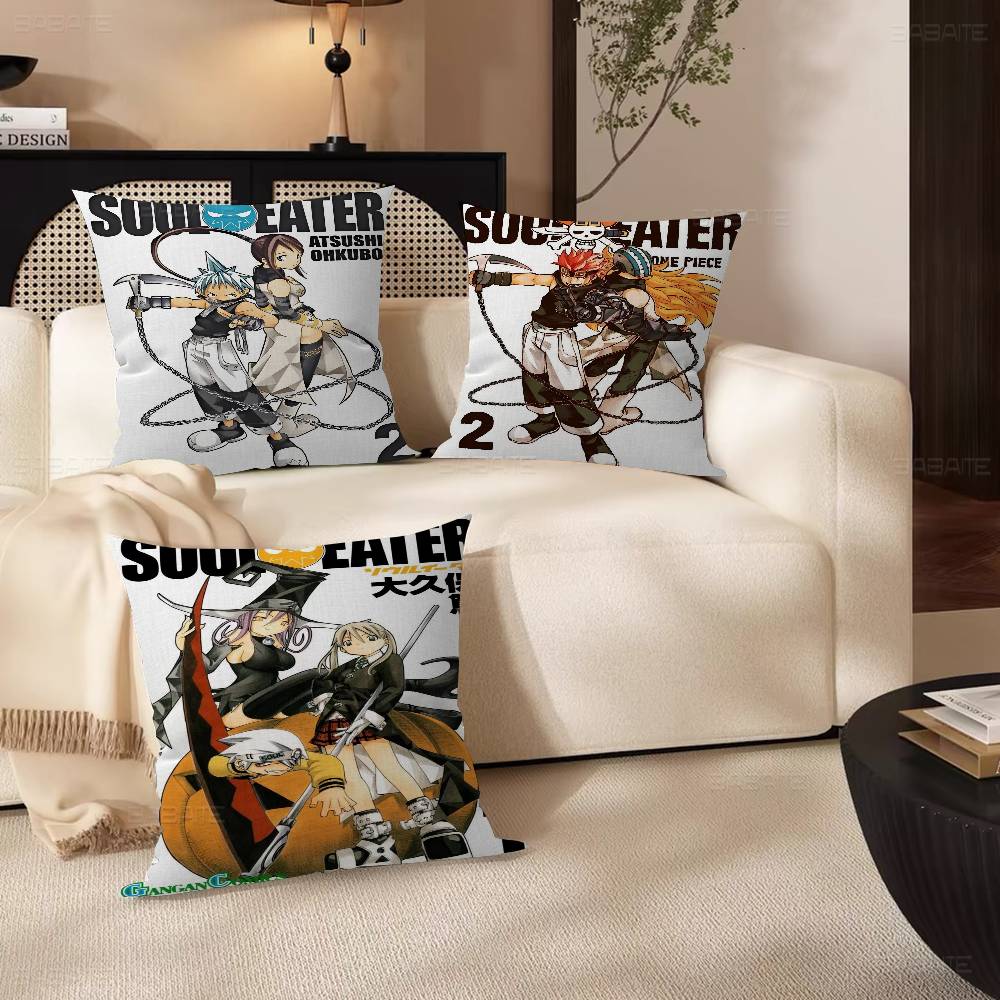 S-Soul E-Eater Maple Design Cushion Cover Happy Autumn Harvest decor Holiday Decorati Pillow Cover