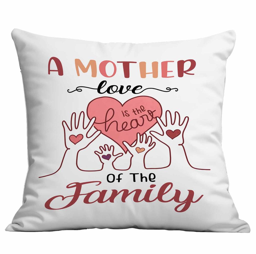 Neue rosa bedruckte Muttertags-Kissenhülle Heimkissen-Kissenhülle