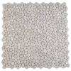 Pebble Tiles White 30 x 30 cm River Pebbles