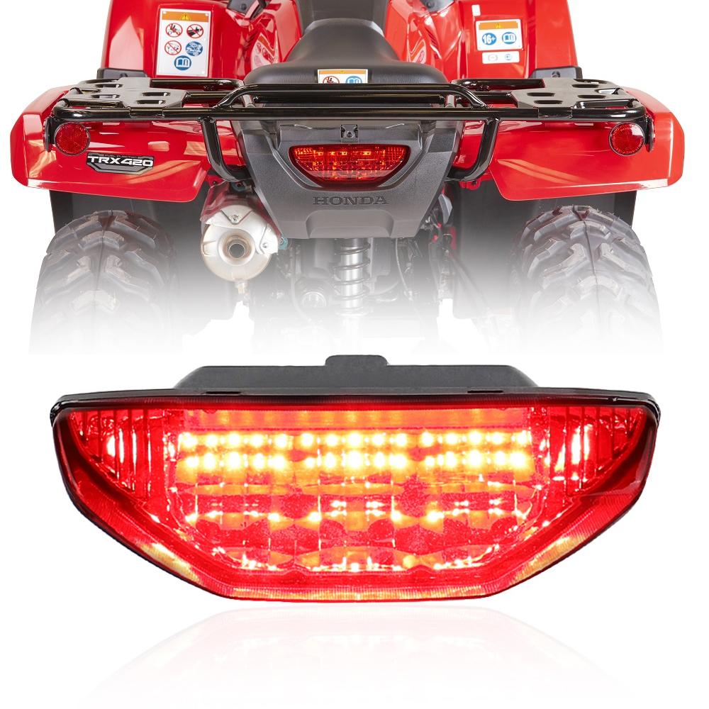 ATV LED Tail Light For Honda TRX 250 300 400EX TRX400X 420 500 700 Rancher Foreman MUV700 Motorcycle Taillight Brake Lamp