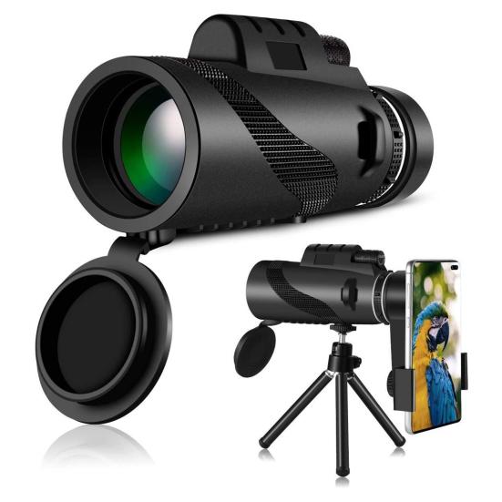 

1 комплект 10-300X Телескоп Міні High Clarity FMC Coating Lens Barrel Фокусування для спостереження за птахами Водонепроникний монокуляр із регульованим збільшенням Відкритий