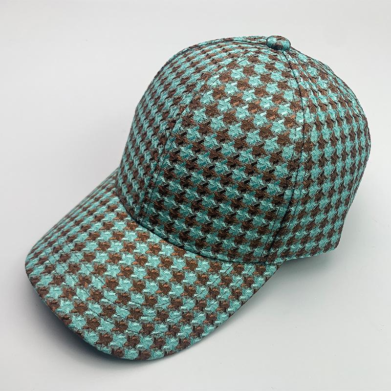Retro British Style Fashion Classic Men'S And Women'S Baseball Caps Cotton Hip Hop Versatile Casual Breathable Sun Hats