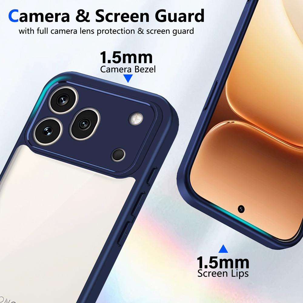 KEYSION Transparent Phone Case for HONOR 600 Pro 5G Soft Silicone+PC HD Clear Shockproof Phone Back Cover for Huawei Honor 600
